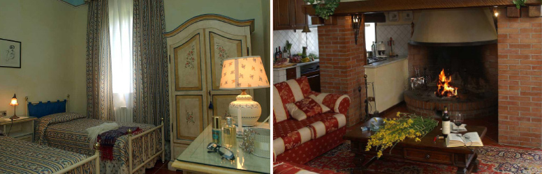 Bosco Lazzeroni apartmanok Toszkánában.